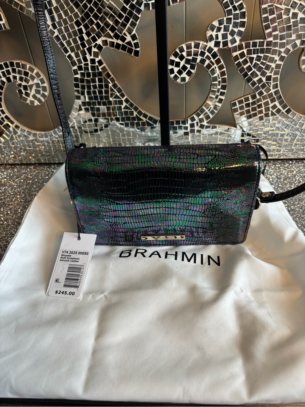 ⭐️Brahmin Minuette Multi Symphoic Crossbody Bag